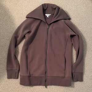 SPANX  AirEssentials Luxe Full Zip Tunic - Smoke - never been worn